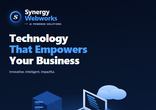Technology That Empowers brochure, first page